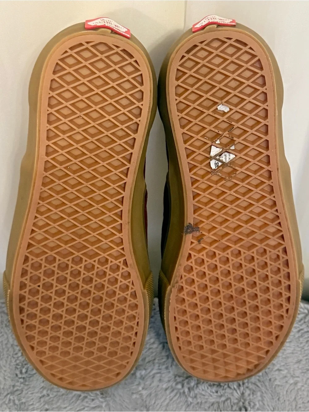 Vans Skate Slip On Port Gum Suede Maroon PopCush Men's Size 11 VN0A5FCAK10